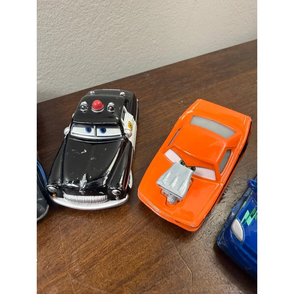 Disney Pixar Cars Diecast Lot of 6 Jackson Storm Sheriff Snot Rod DJ Wingo 1:55